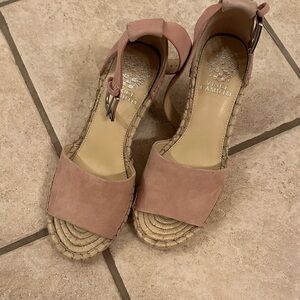 Vince Camuto Blush Espadrille Sandals 7.5